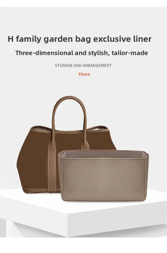 Bag Organizer Insert for Garden Party 30 Nylon Storage Bag Support Handbag Liner Support Bag Shape Neat Storage Bags Accessories