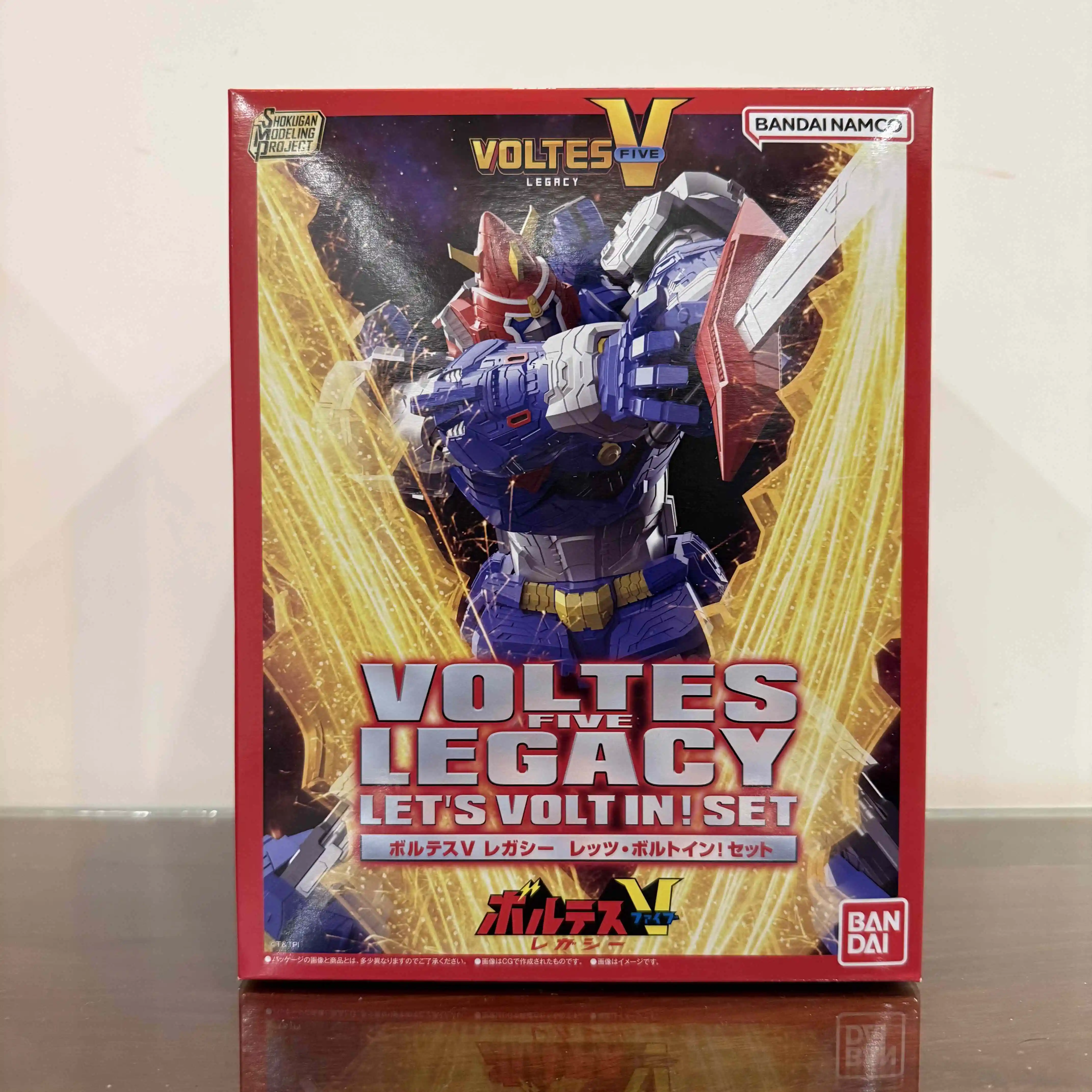 In Stock Genuine Bandai Smp Anime Toy Super Electromagnetic Machine Voltes V Togeher Set Movable Doll Figure Model Ornament Toy