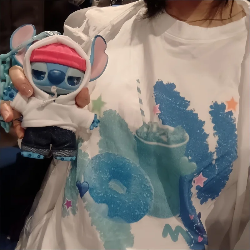In Stock Stitch Gen Z Street Series Blind Box Dolls Cute Bag Pendants Trendy Toy Stitch Mystery Desktop Ornaments Birthday Gift