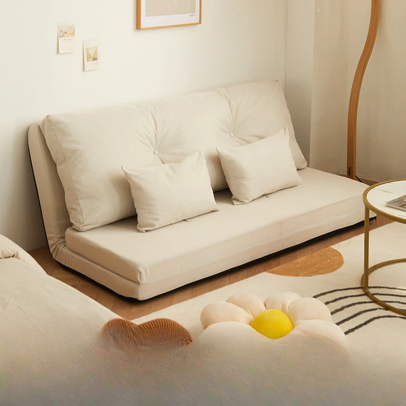 Lazy sofa, tatami mat, foldable Internet celebrity sofa, single double three, simple balcony, bedroom, small sofa