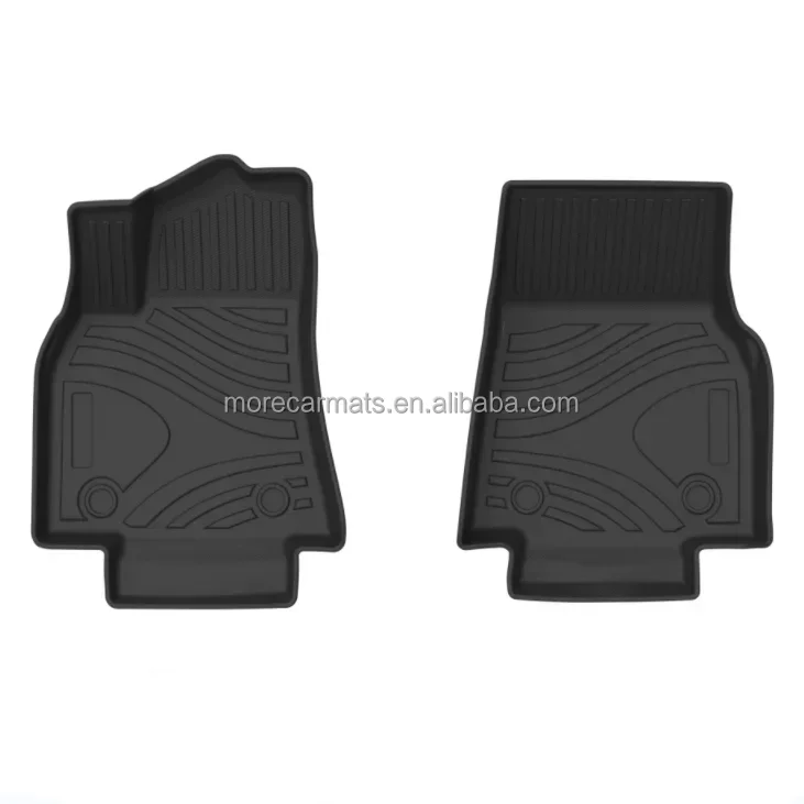 Competitive Price Automotive Interior All Weather Floor Mat For TESLA MODEL Y 7 SEAT TPE Custom fit 3D Shape Waterproof