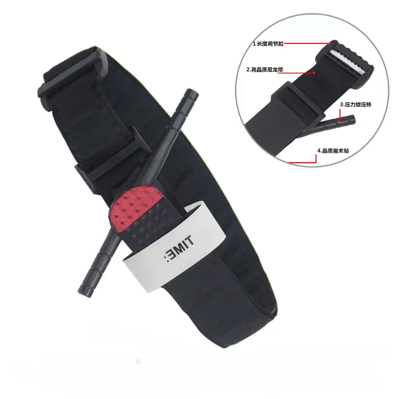 Military Survival Tourniquet Metal Turnstile Tactical Combat Rotating Medical Emergency Strap Trauma