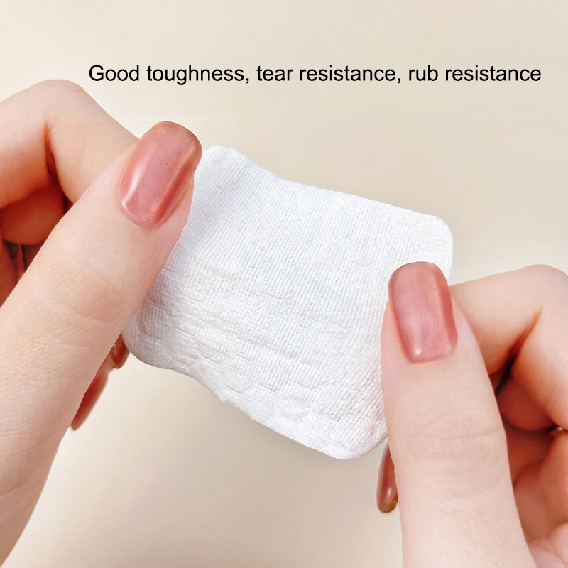 200/500 Pcs Thickening Profession Cotton Pads For Nail Wipes Lint-Free Nail CottonGel Polish Remover Nail Art Cleaning Tools view 5