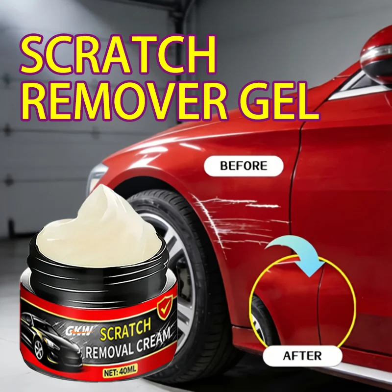 Car Scratch Repair Paste - Easily Fixes Light & Deep Scratches, Preserves Original Paint Finish, Ideal for Minor Imperfections