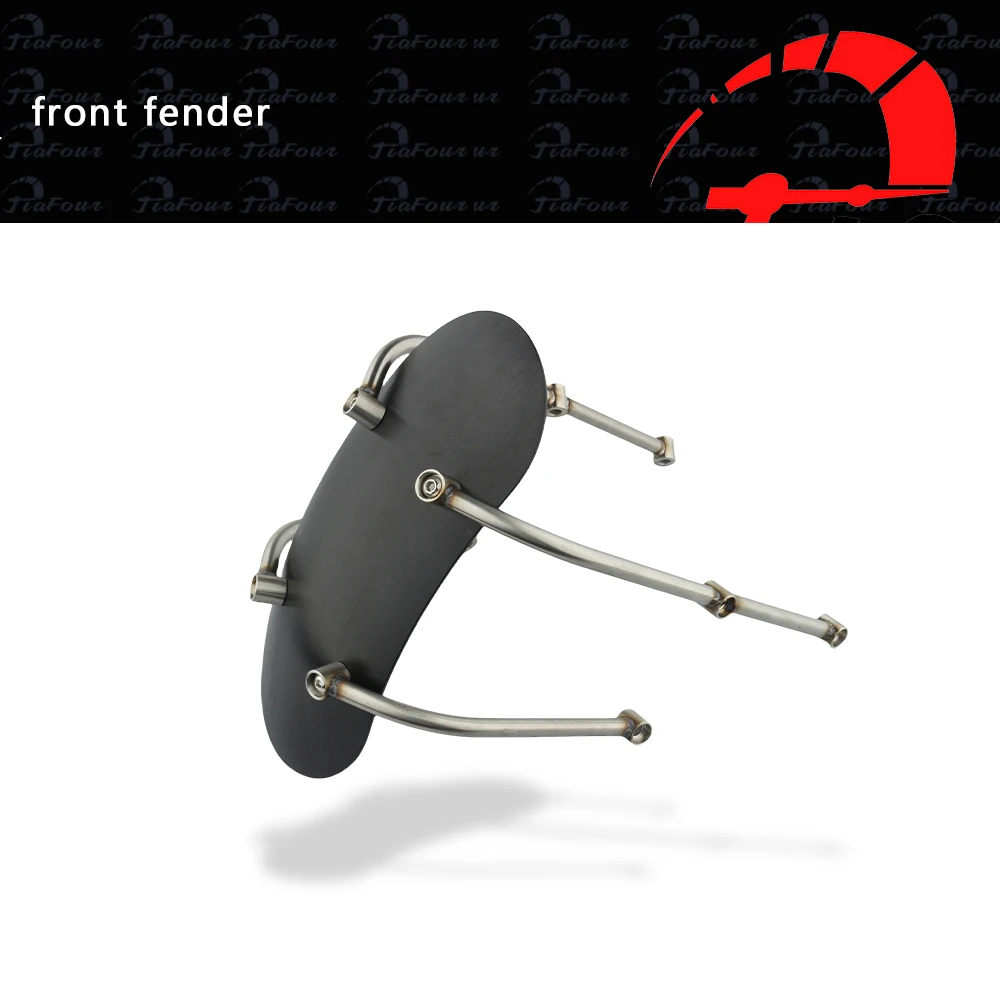 

FIT For Scrambler 400X 2023-2025 Retro Motorcycle Mudguards Front Mounted Fender Splash Guard