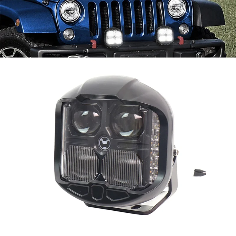 

A040-Side Light Work Lamps DRL 6 Inch LED Auxiliary Light For Off Road ATV Modified Lights, Front Bumper Lights