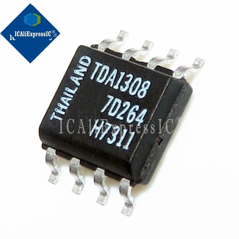 10pcs/lot TDA1308T / N1 TDA1308T TDA1308 SOP-8 new original Immediate delivery In Stock