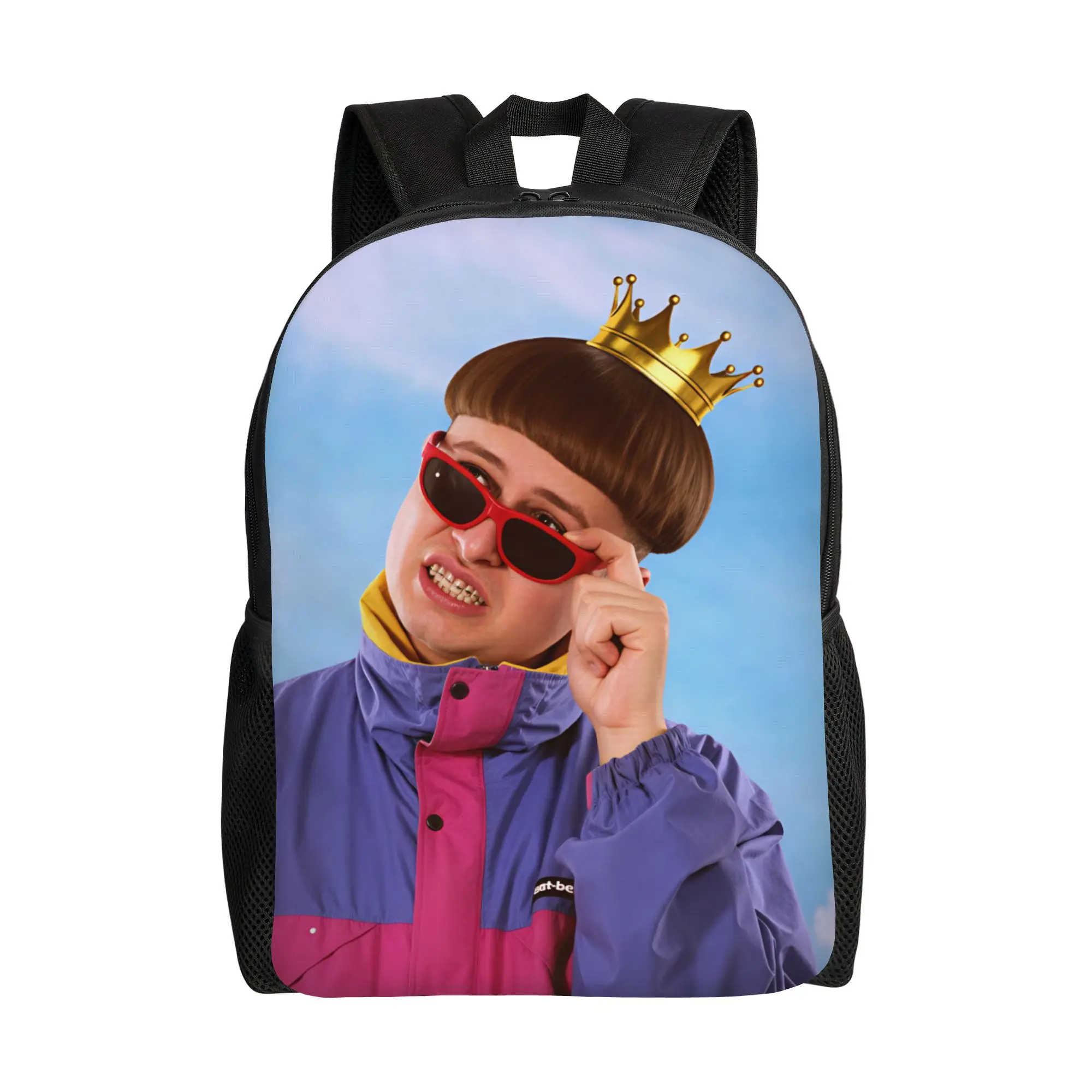 Oliver Tree Golden Portrait Backpack Boy  Lightweight Backpacks Polyester Streetwear School Bags Sport Custom Rucksack