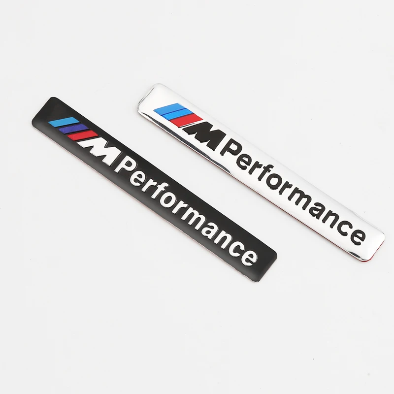 1PCS Car Decal Logo Badge Auto Accessories Sticker M Power Performance For BMW M 1 3 4 5 6 7 Series Z X M3 M5 M6 Mline Emblem