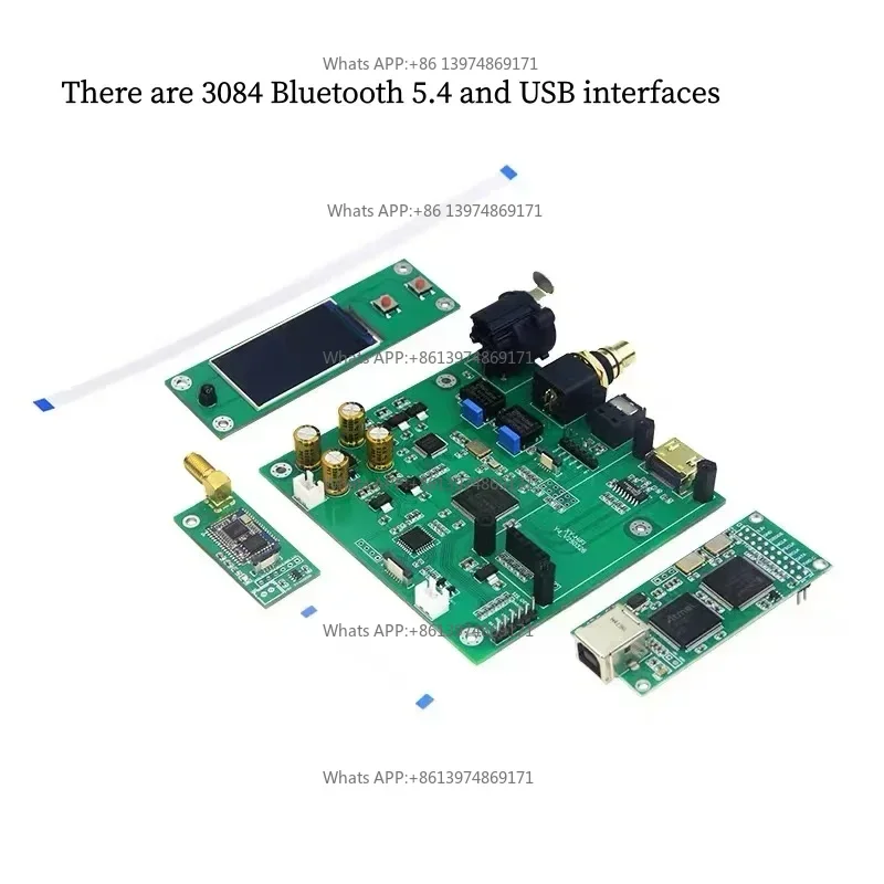 B-1230 Coaxial Usb Fiber To Iis I2s Support Xmos Ak4118 Receiver Board Decoding Dac