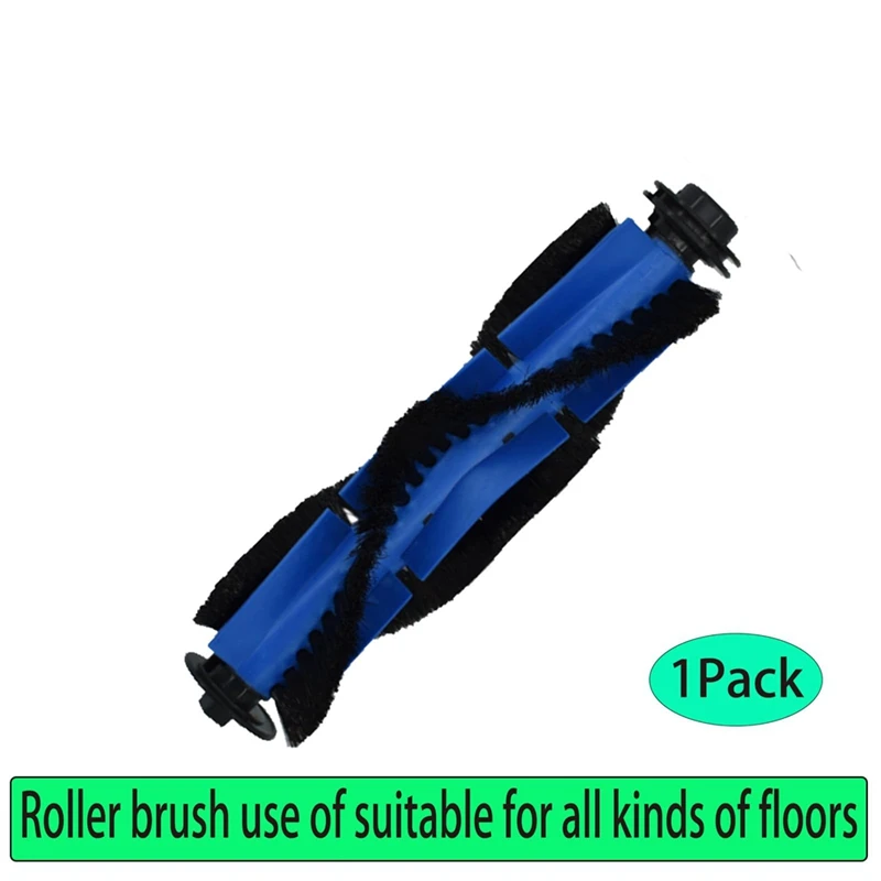 Replacement For Loorow AT800 Accessories 3-In-1 Robot Vacuum Main Brush Side Brush Filter Mop Pad Dust Bag