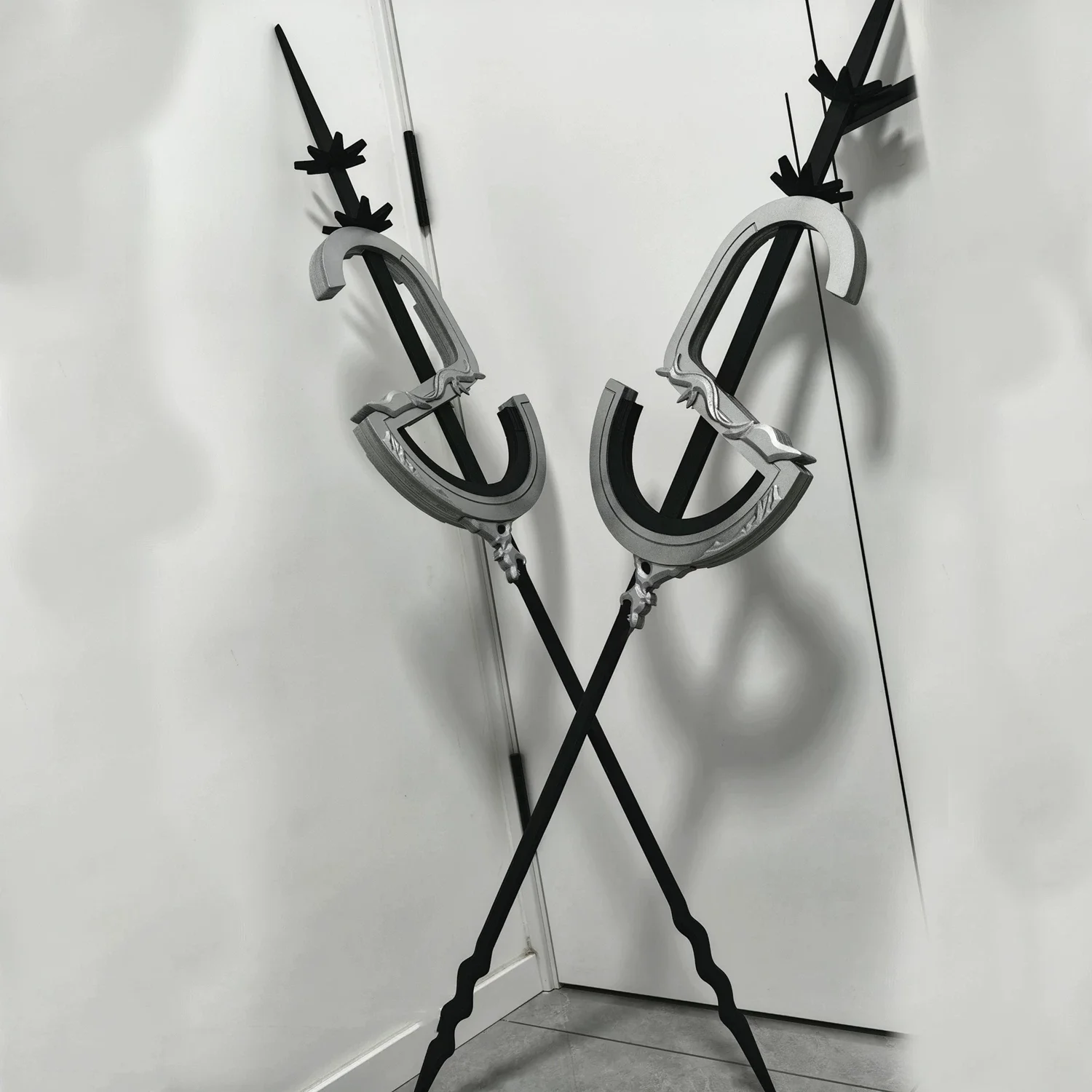 Arknights Lappland The Decadenza Cosplay Anime Stage Prop Ornament Animes Expo Holding An Object Walking Stick Detachable Game