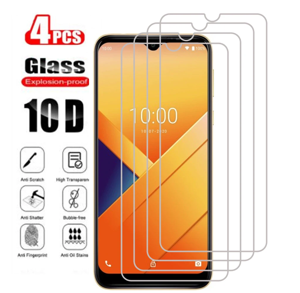 4Pcs Cover For Wiko Y62 Y51 Y61 Y81 Y50 Y60 Y70 Y80 Power U10 U20 U30 Glass Film On Wiko Power U 10 20 30 Y 62 50 51 HD Glass