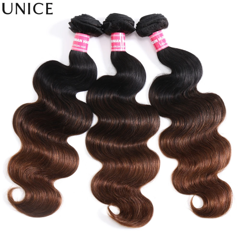 unice-fasci-di-capelli-ombre-marrone-ondulati-1-3-4-pezzi-con-radici-scure-100-capelli-umani-100-grammi-estensioni-di-capelli-da-cucire