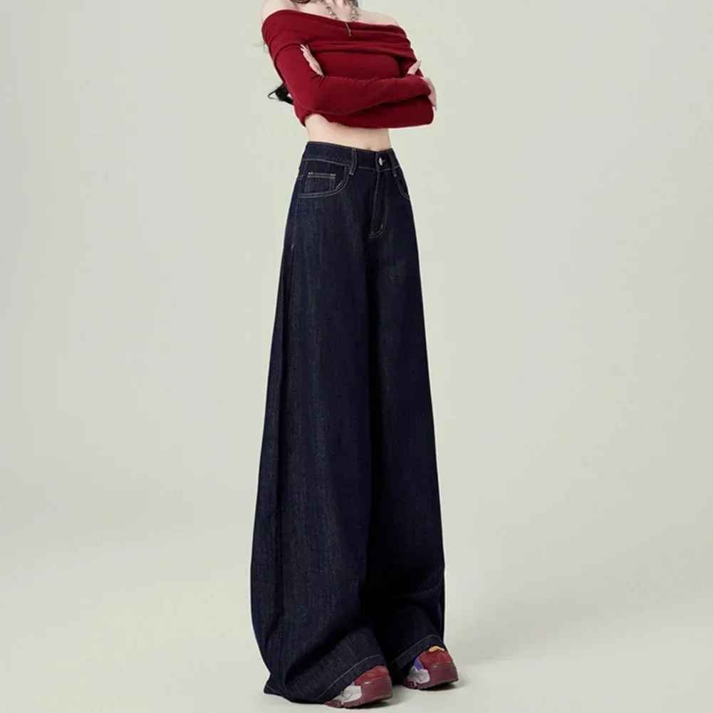 

Basic Women Jeans High Waist Casual Pants Casual Outings S 2XL Brand New Condition Daily Wear Elasticity Microelasticity