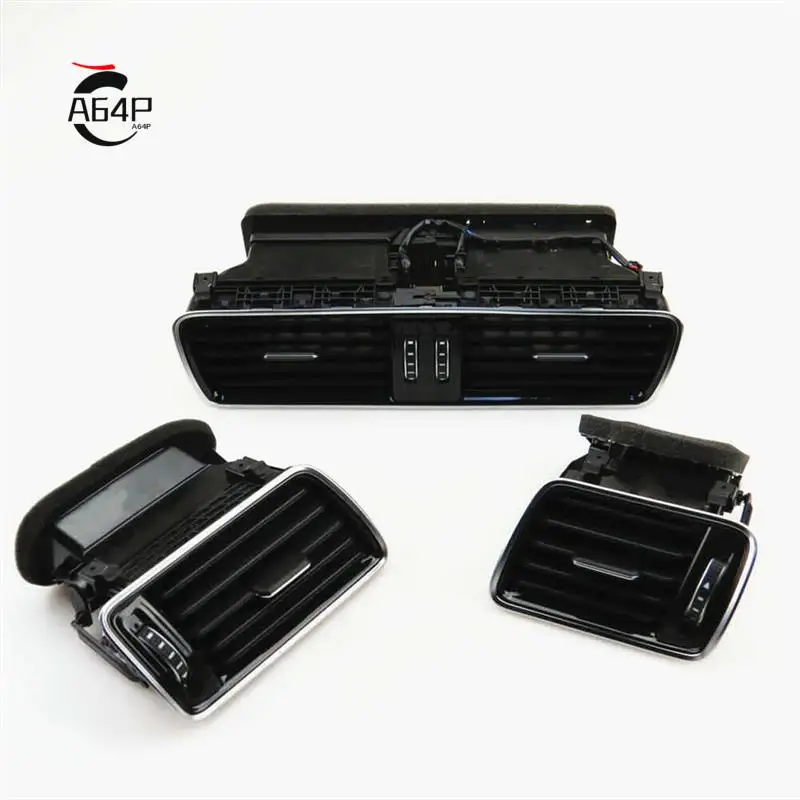 

A64P-Car Left Right Center Air Condition Vents W/Connection Cable For VW CC Passat B6 3AD819728A , 3AD819701A , 3AD819702A