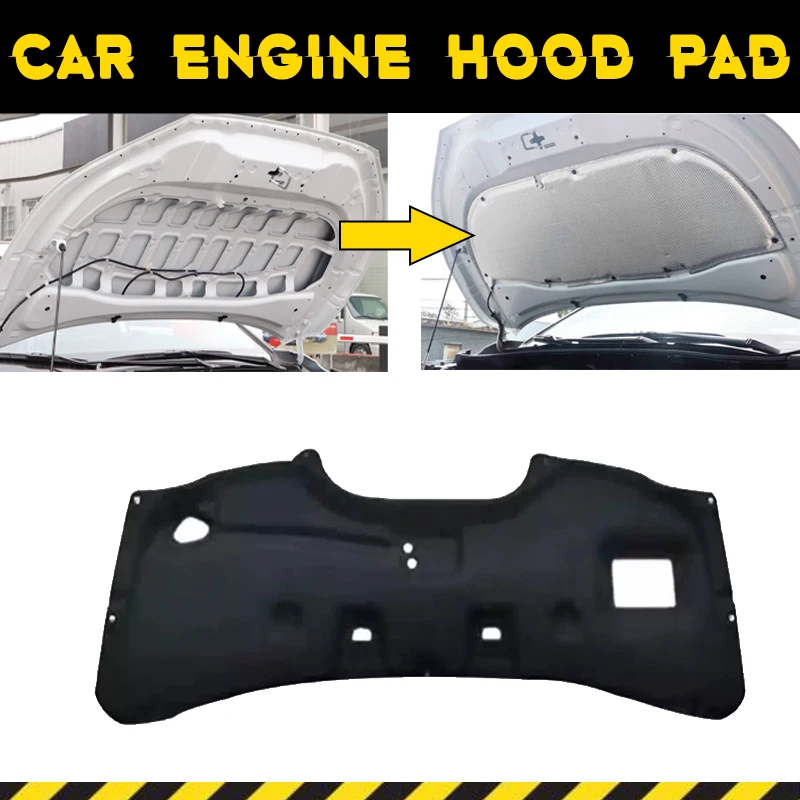 

Car Engine Hood Pad For Nissan X-Trail T32 XTrail 2014-2024 2015 Front Fire Heat Insulation Cotton Soundproof Sound Accessories