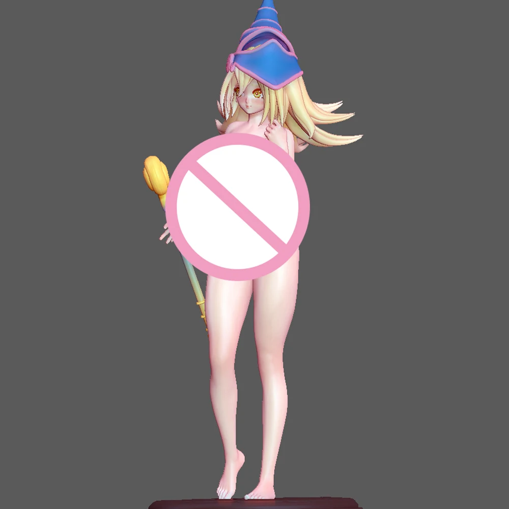 

1/24 3d Printing Model Kit SexDark Magician Girl 3 NSFW Anime Figure Model Kit DIY Miniature Reduction Statue Unpainted Toys