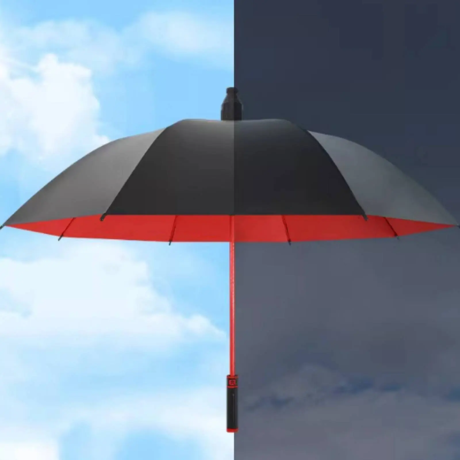 

Windproof Golf Umbrella Fiberglass Frame Waterproof Sleeve Umbrella for Men
