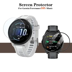 3/5PCS Tempered film Protective Film for Garmin Forerunner 165 Music Screen Protector Anti-scratch for Garmin 165 Protector