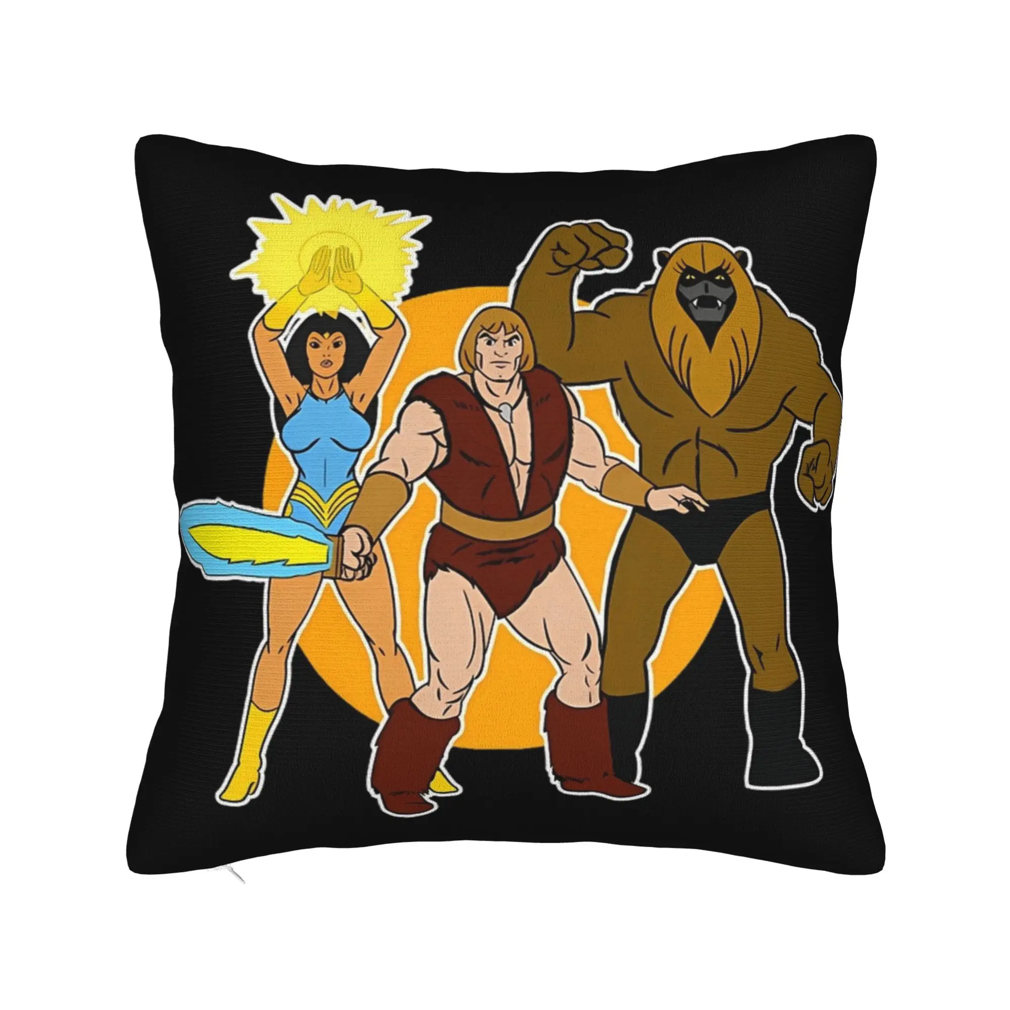 Decorative Pillow Cover Thundarr the Barbarian Product Chair  Throw Pillow Case Cover Square Multiple Sizes