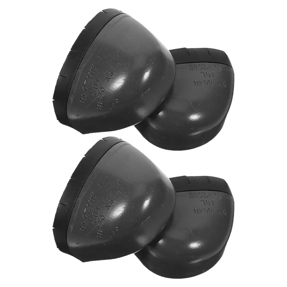 Anti-Crush Puncture Resistant Safety Shoe Toe Caps Universal Fit Plastic Rubber Work Protector For Men Women Labor
