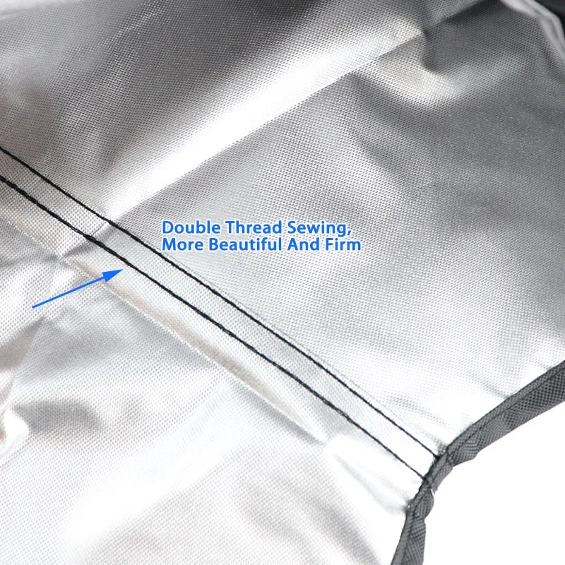 Black 210D Waterproof ,Mainsail Boom Cover, Boat Cover, Anti UV Windproof Sunshade, Sail Cover, Anti Scratch Dustproof Cover