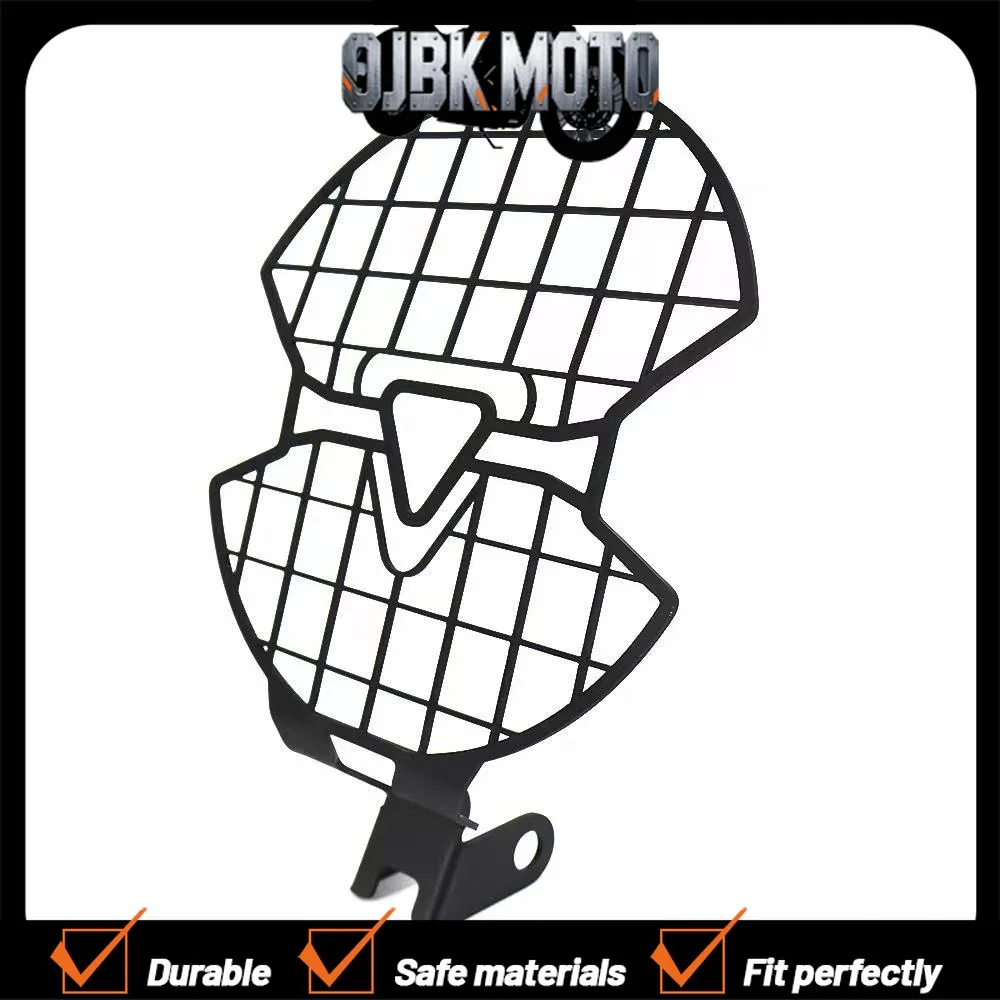 

Motorcycle accessory modification headlight protector, retro headlight cover and mesh suitable for Triumph Trident 660