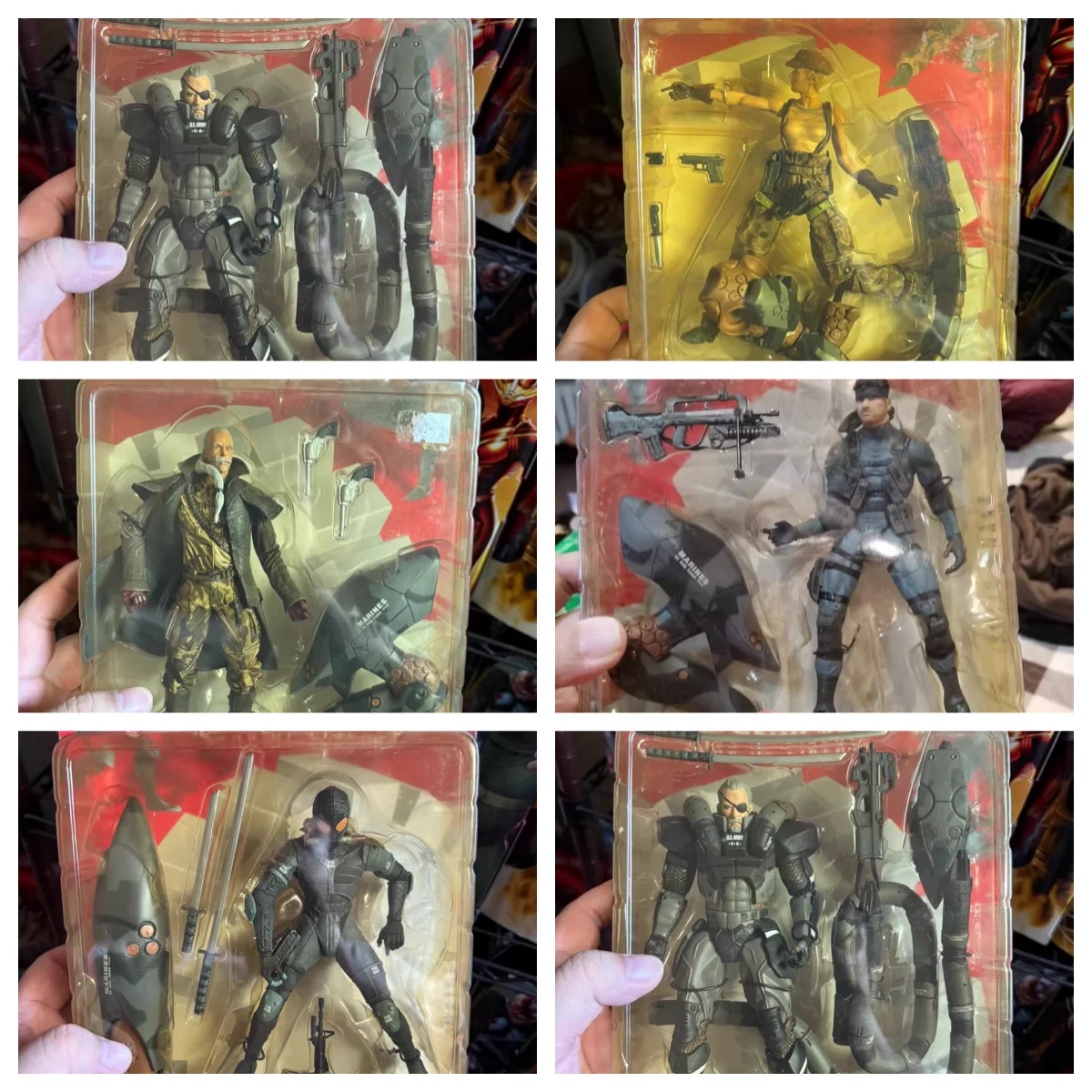 

McFarlane Revolver Metal Gear Solid 2 Collection - Brand New Unopened, In Stock Action Figures Set for Fans