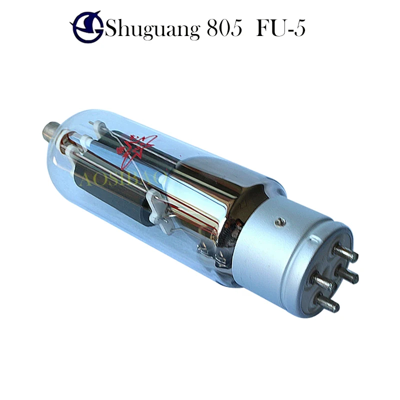 Shuguang 805หลอดสุญญากาศวาล์วเสียง805 FU-5 GL-805เปลี่ยนหลอดอิเล็กตรอนชุดเครื่องขยายเสียง DIY จับคู่สี่เหลี่ยมของแท้
