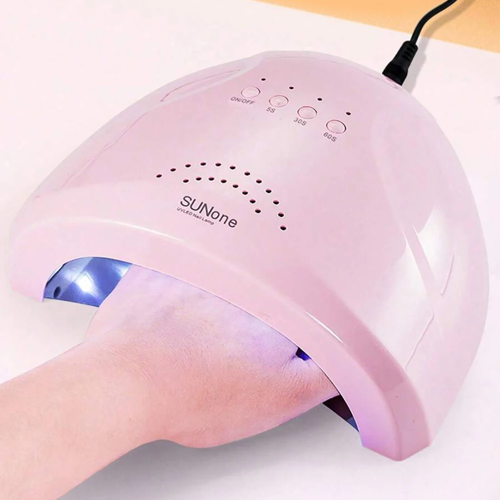 YIKOOLIN UV Gel Nail Lamp Nail Dryer LED UV Light for Gel Polish-3 Timers Professional Nail Art Accessories Curing Gel Toe Nails