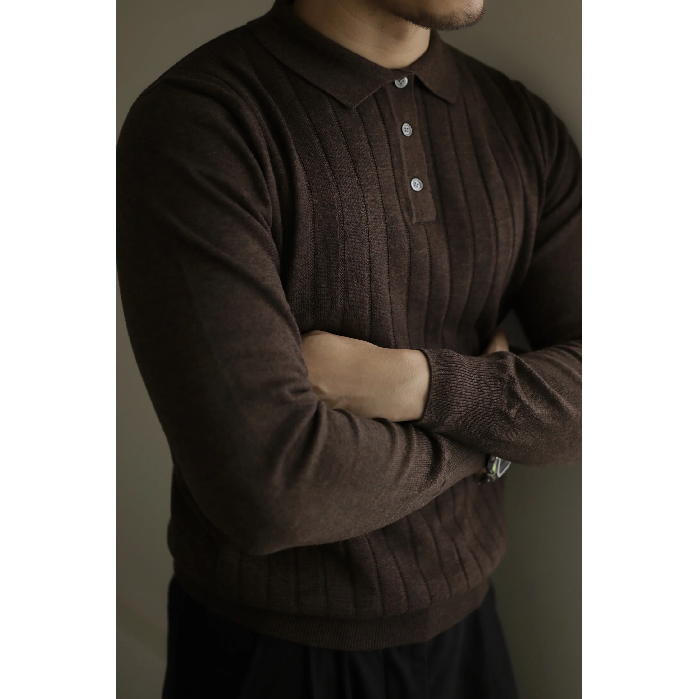 

Теплый вязаный свитер с длинным рукавом в американском ретро-стиле, осенне-зимняя модная повседневная одежда