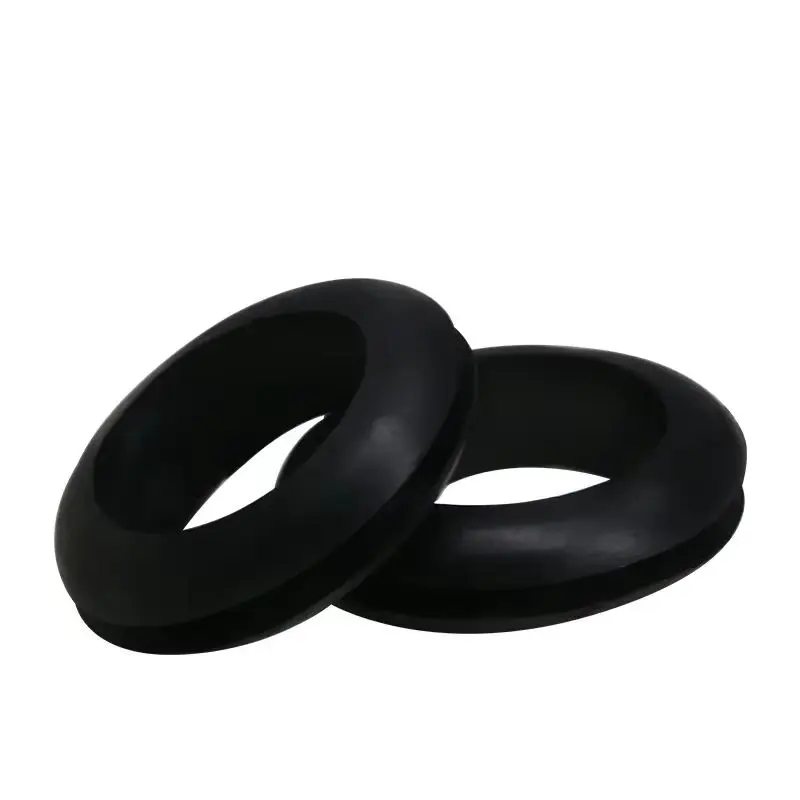 

1000pcs Rubber Grommets Gasket Assorted Sizes 3mm-12mm Double Sided Coil Wire Protective Seal Ring Cable O-Ring for Hardware Sew