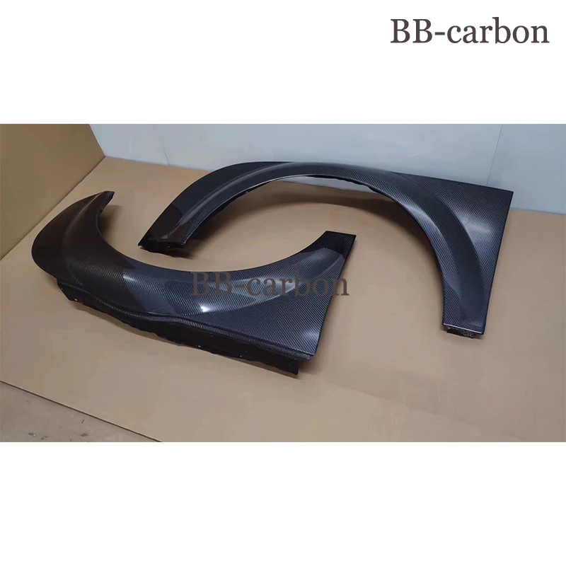 For Audi TT MK2 High Quality Real Carbon Fiber / Frp Unpainted Auto Car Wheel Arch Front Side Fenders Flare 09-11