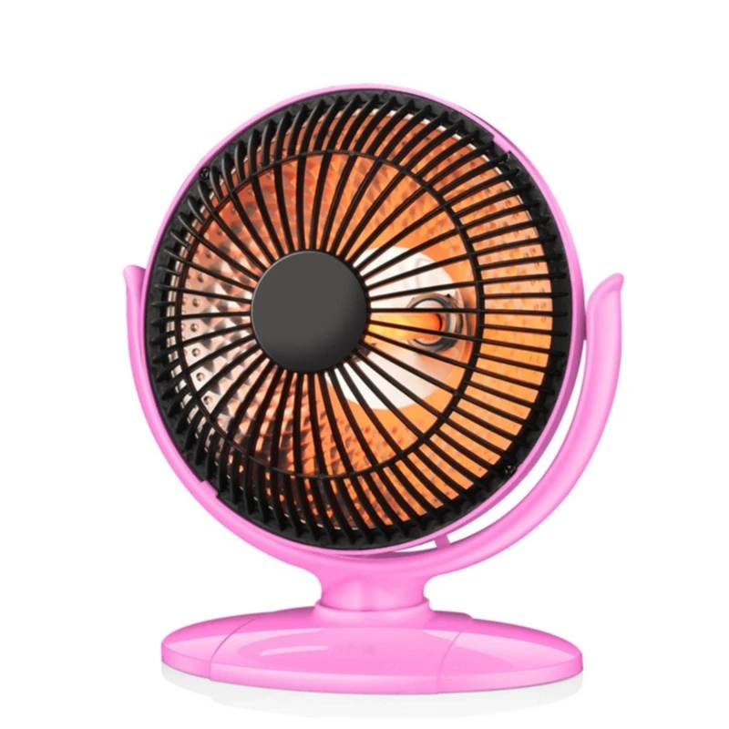 

20CC 220V Mini Electric Heater Portable Desktop Fan Heater Quartz Tube Heating Warm Air Blower Home Office Warmer for Winter