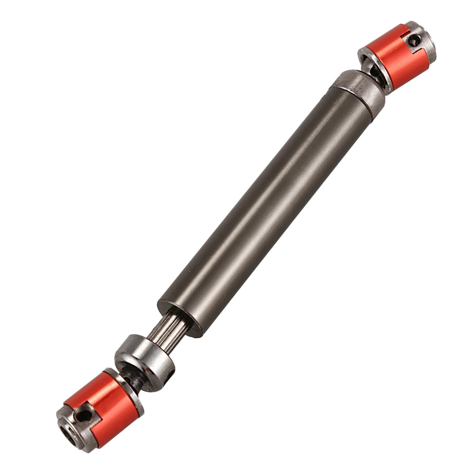 2PCS โลหะ CVD ไดรฟ์เพลา 110-140 มม.สําหรับ 1/10 RC Rock Crawler Axial SCX10 90046-BTFL