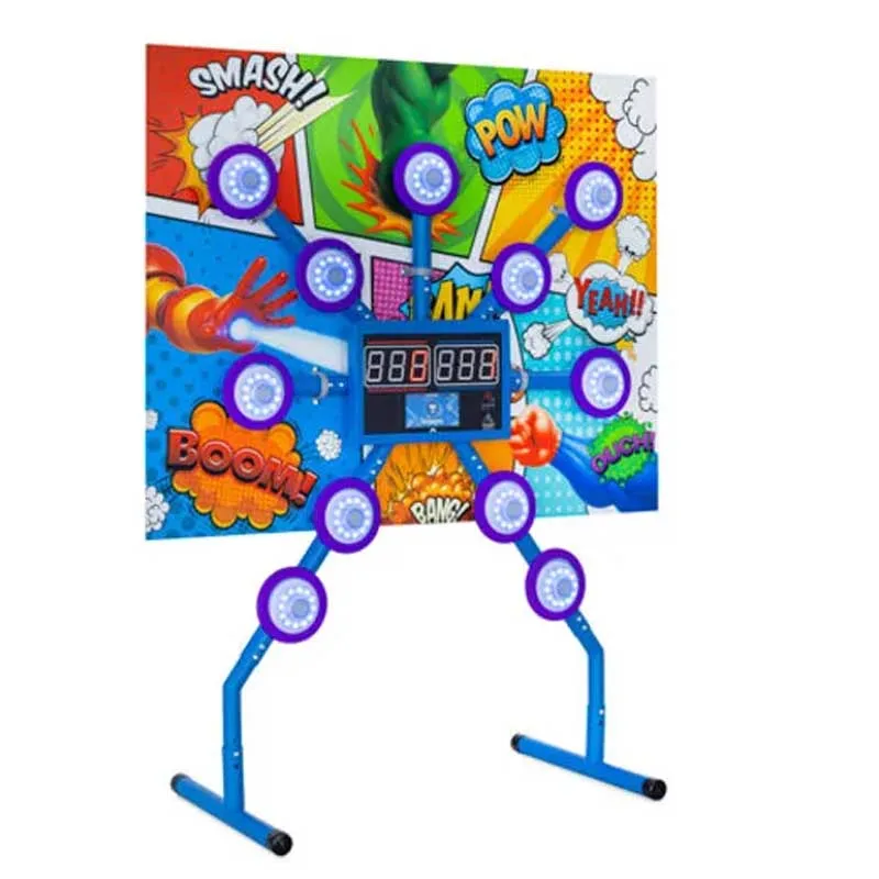 Solid PVC Reaction Frame Interactive LED Touch Training Wall Athlete Indoor Outdoor Fitness Playground Game Room