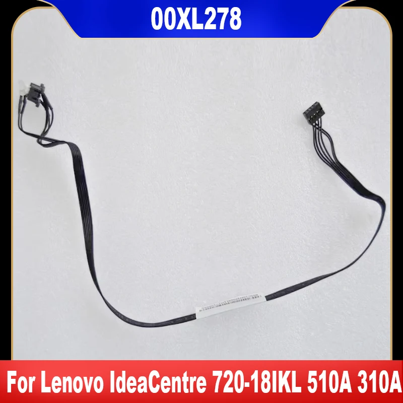 

00XL278 New Power Button Genuine For Lenovo IdeaCentre 720-18IKL 510A 310A LED With Cable High Quality