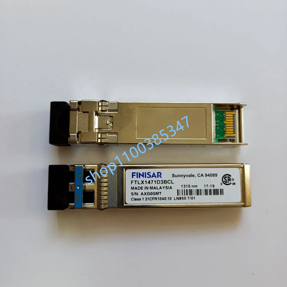 1 Uds Finisar FTLX1471D3BCL LR 1310NM 10G SFP LR 10KM módulo 10G transceptor óptico monomodo/módulo de red de uso general