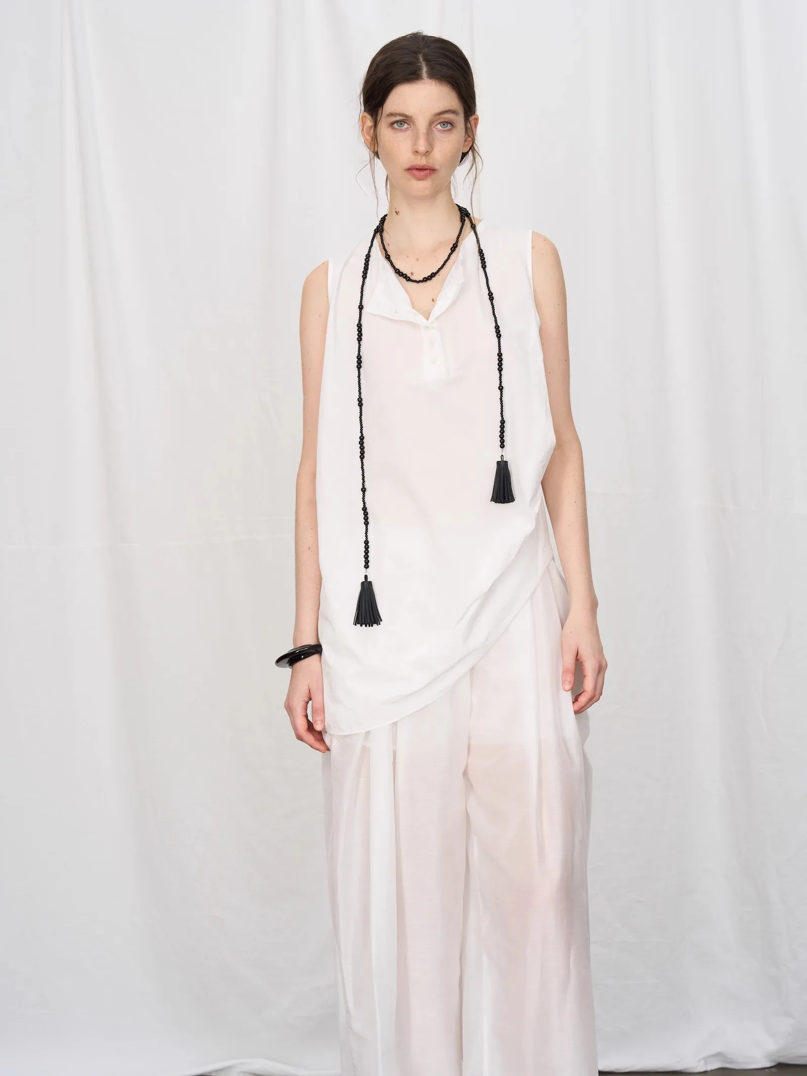 

Платье с асимметричным подолом, завязками на талии, оригинального дизайна, свободного кроя, с V-образным вырезом, из хлопка, летнее, 2025, цветное