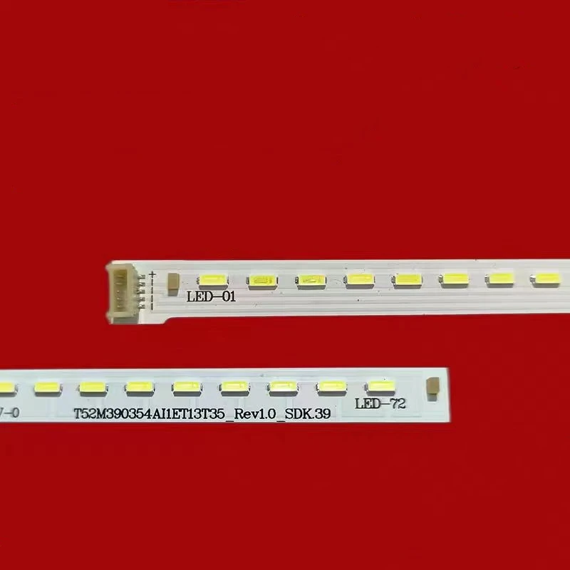 Imagem -02 - Tira de Retroiluminação Led para tv Tcl Led 72 L39f2560 L39f2550e Le39d8800 L39f2590e L39f1570b L39f1510b