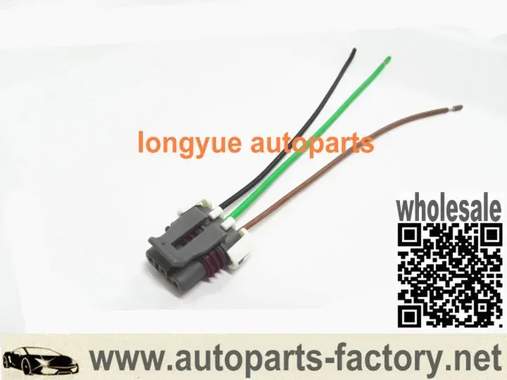 Longyue 10pcs Manifold Absolute Pressure Map Sensor Wiring Pigtail Connector LS1 LS2 LS6 12