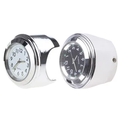 Waterproof Luminous 22/25mm Motorcycle Bike Handlebar Mount Clock Watch Aluminum Alloy Dial-Quartz Clock Watch Drop Shipping