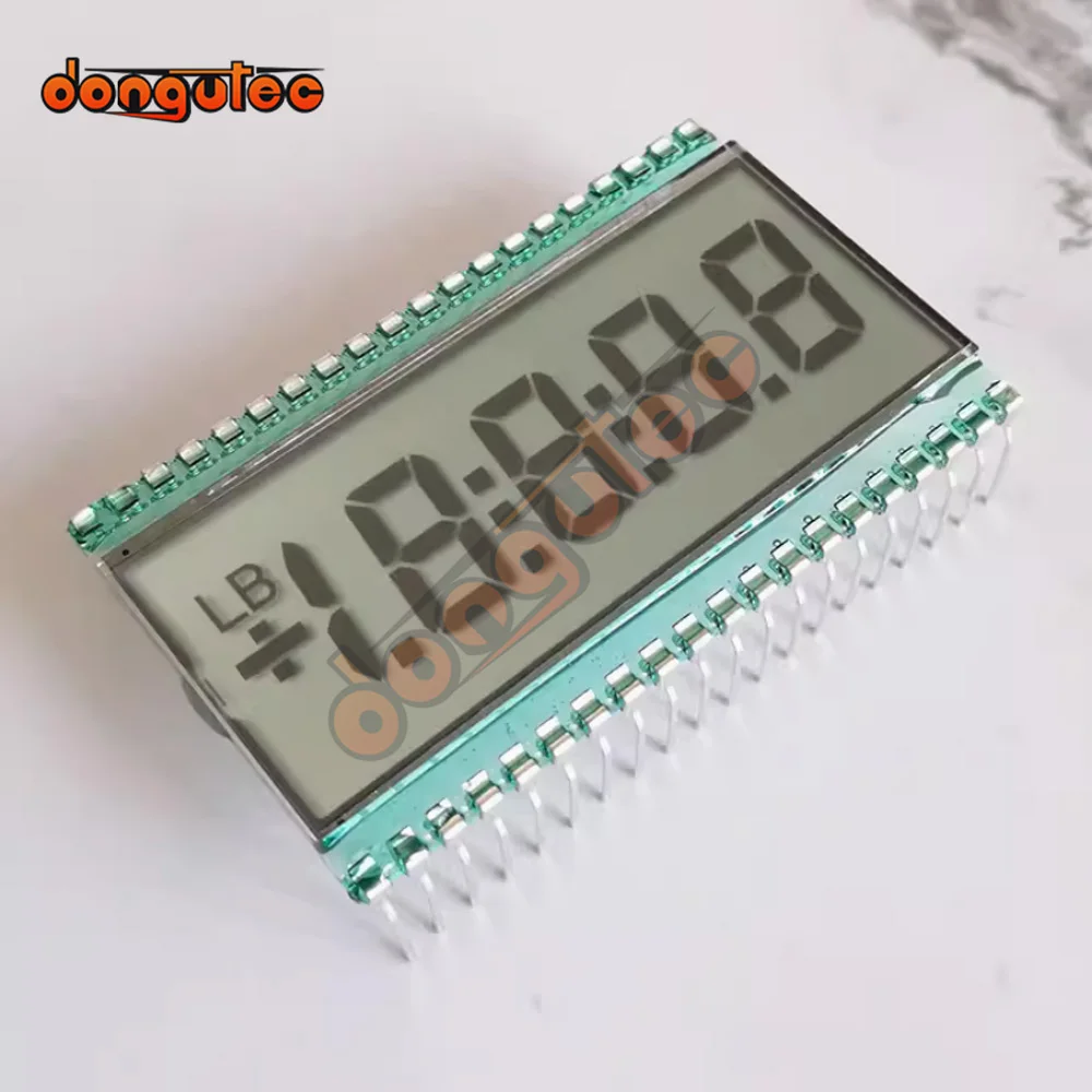 40PIN TN Positive 4-1/2 Digits Segment LCD Panel  Static Drive