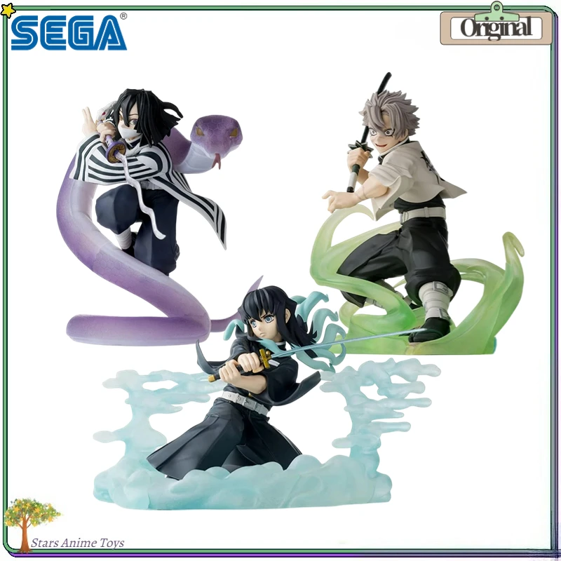 

SEGA Xross Link Blade of Demon Destruction Tokitou Muichirou/Iguro Obanai/Shinazugawa Sanemi Pillar Training Anime Figure Gift