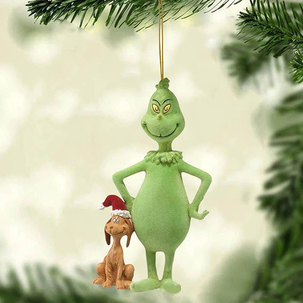 Grinch Christmas Ornaments 4