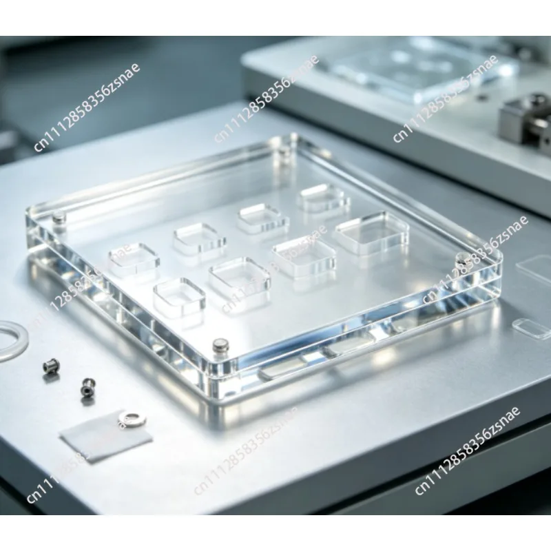 Transparent Acrylic Display Box for Necklace, Jewelry, Optical Modules, Chips, Circuit Boards & Electronic Components