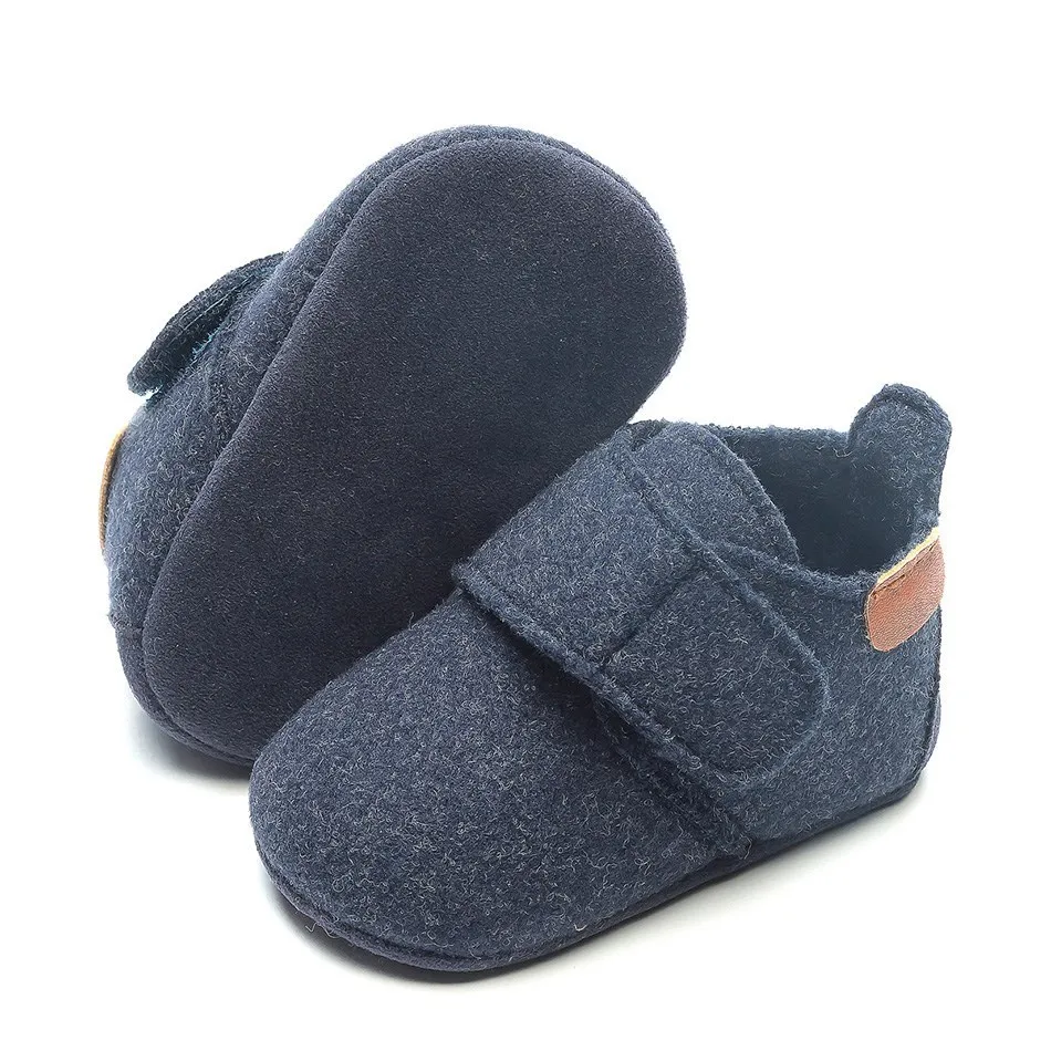 0-12 Months Baby First Walkers Newborn Autumn Winter High-Top Prewalker Shoes Baby Boy Girl Soft Sole Toddler Shoes