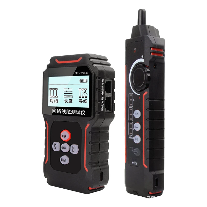

anti-burn and anti-interference line finder, network cable tester