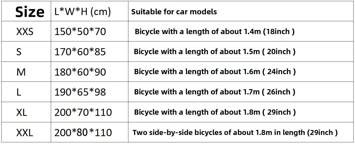190T Polyester Fahrradabdeckung, Outdoor Regen-, Schnee- und Staubschutz Anti-UV-Schutzhülle – Detail 5